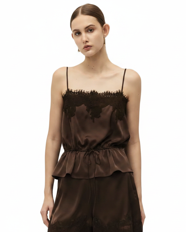 Kaia Shorts Chocolate