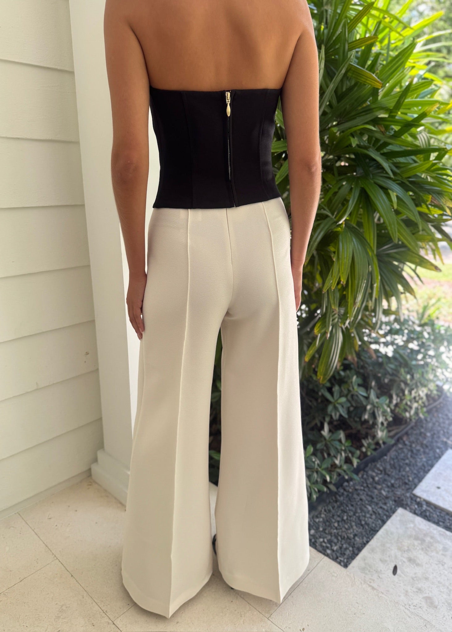 Amura High Waisted Wide Leg Pant