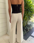 Amura High Waisted Wide Leg Pant