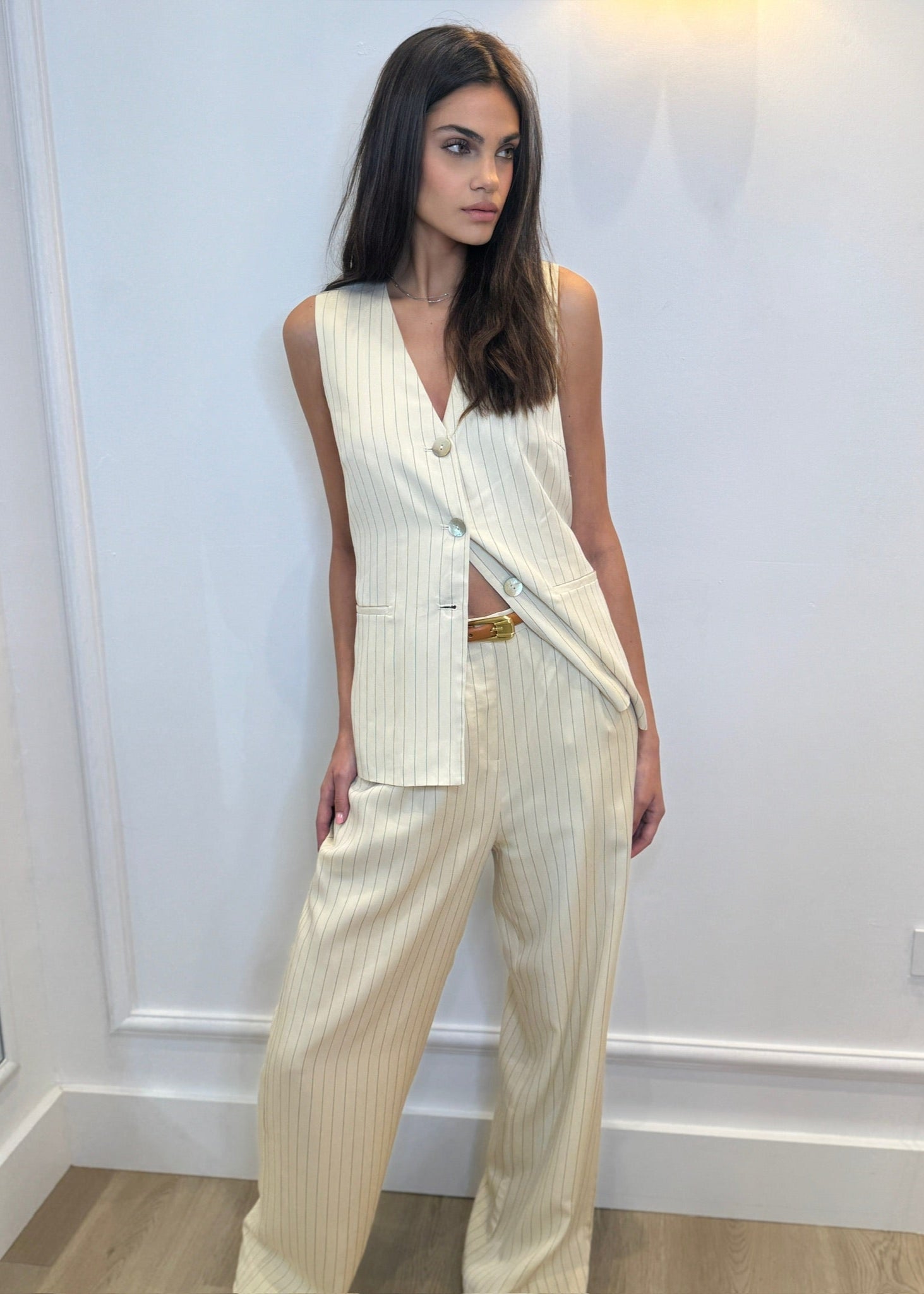 Pinstripe Top