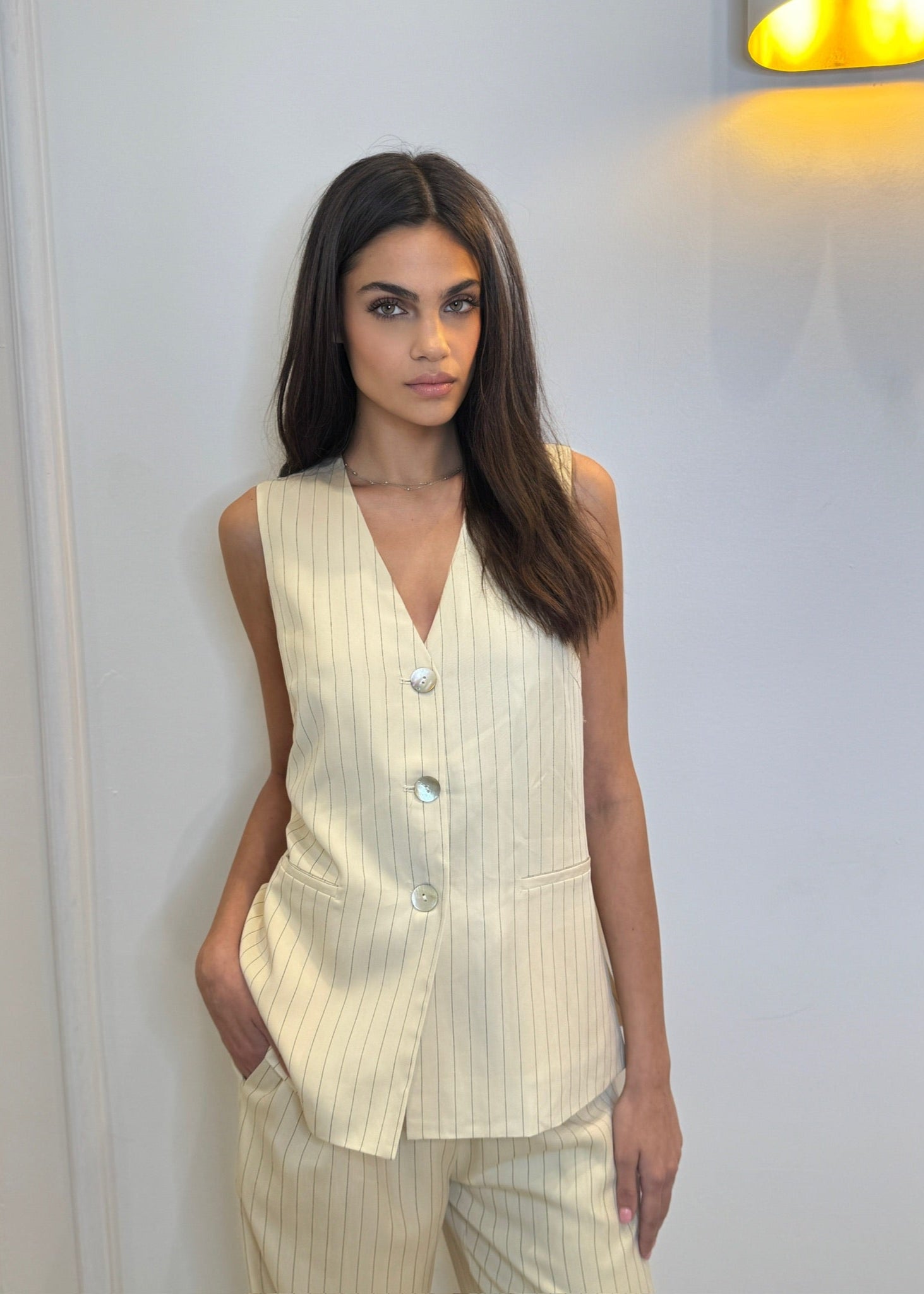 Pinstripe Top
