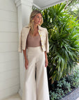 Elliot High Waisted Wide Leg Pant