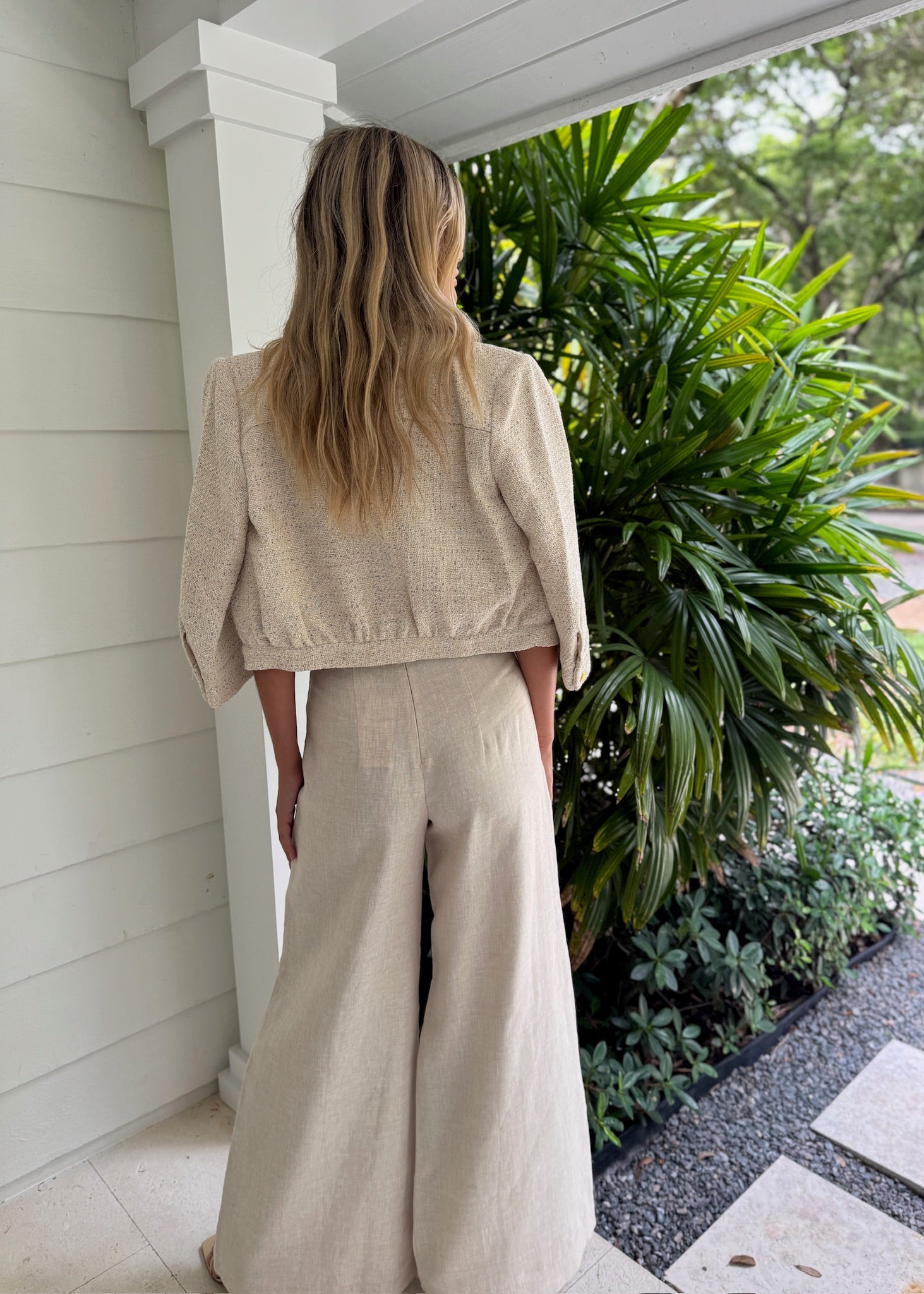 Elliot High Waisted Wide Leg Pant