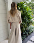 Elliot High Waisted Wide Leg Pant
