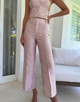 Delune Satin Pants Blush