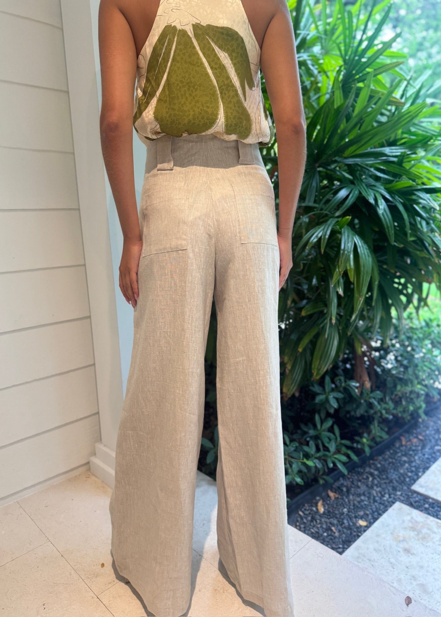 Paulette Pants Organic Linen