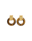 Luma Knot Earrings Gold