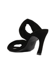 Schutz Meline Mule Suede Heel