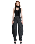 High-Waist Barrel Jean