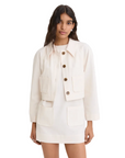 Raglan Cream Barn Jacket