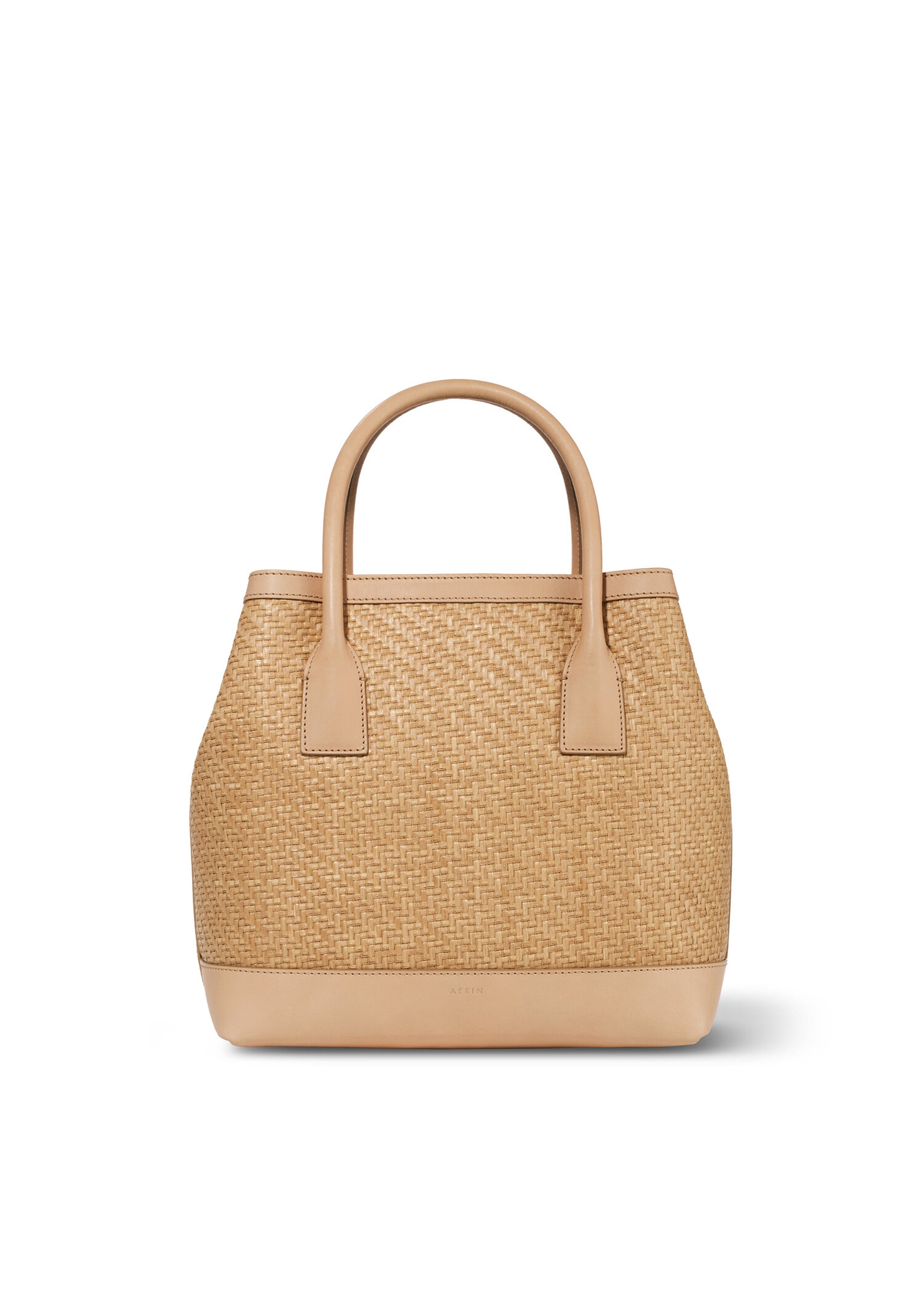 AERIN Raffia Nano Weekender Bag Natural – SAVVY & Sole