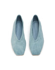Tony Bianco Bianca Denim Suede Flat
