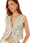 Rendeira 3D Linen Vest