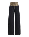 Drawstring Combo Pant