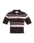 Striped Mohair Polo
